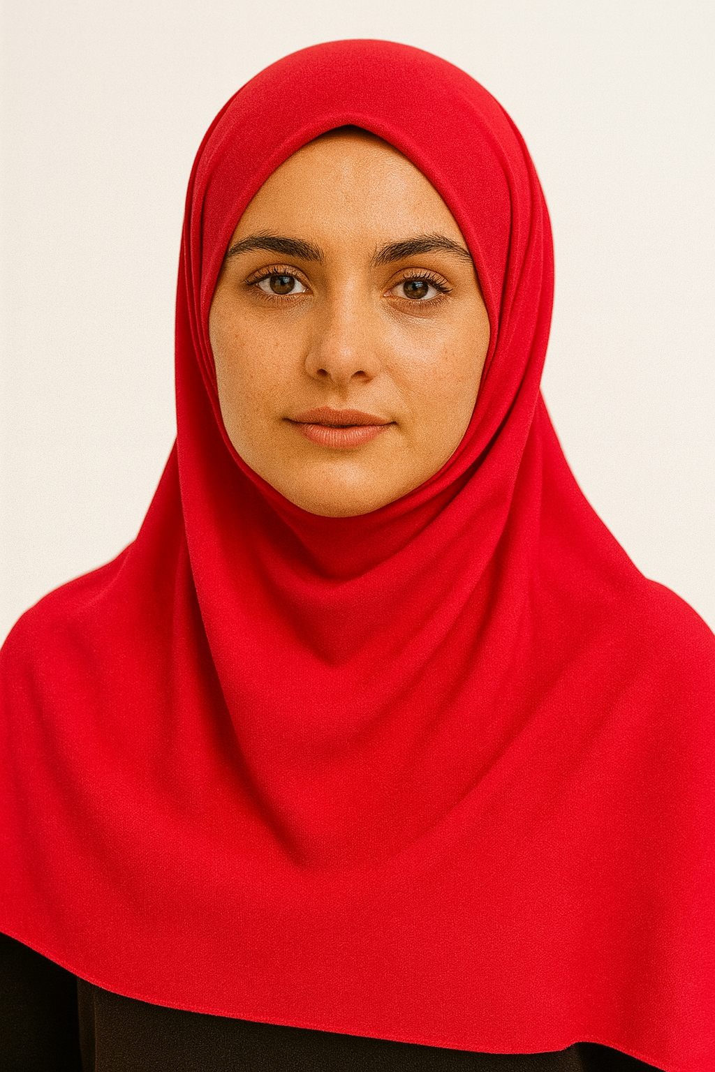Raspberry red - Chiffon luxe hijabs