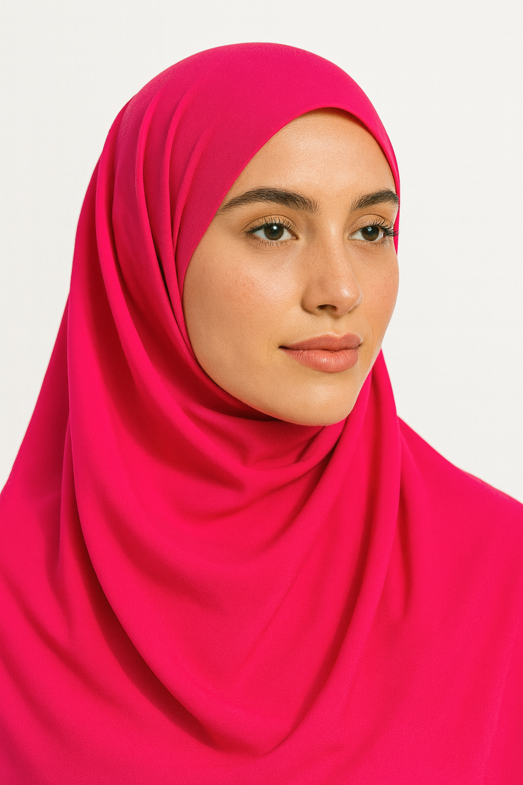 Shocking pink - Chiffon luxe hijabs