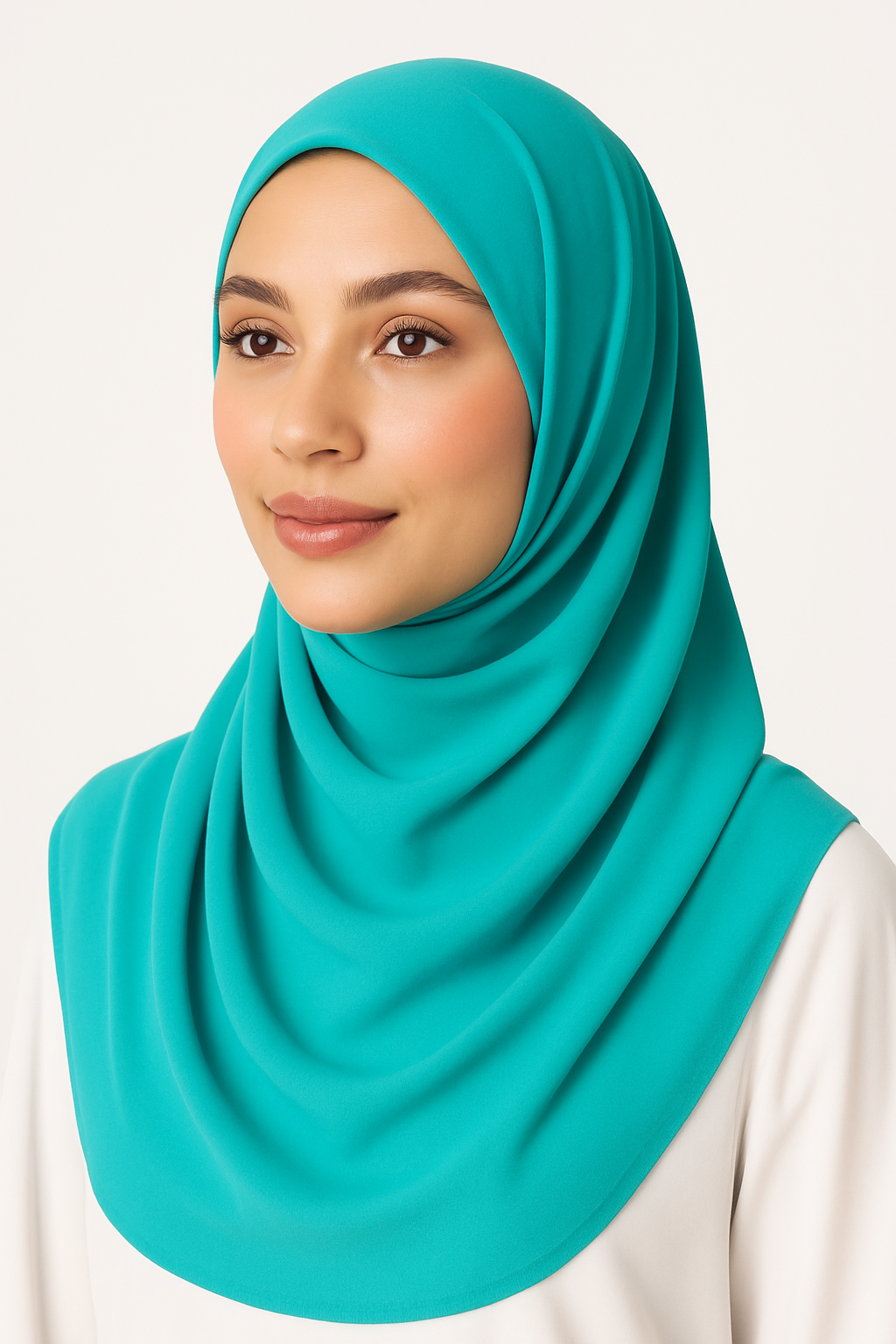 Turquoise - Chiffon luxe hijabs