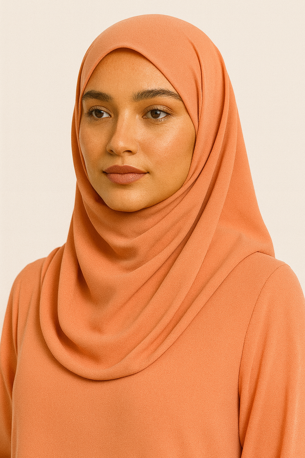 Coral - Chiffon luxe hijabs