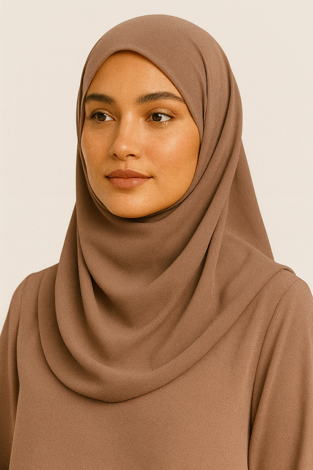 Coffee - Chiffon luxe hijabs